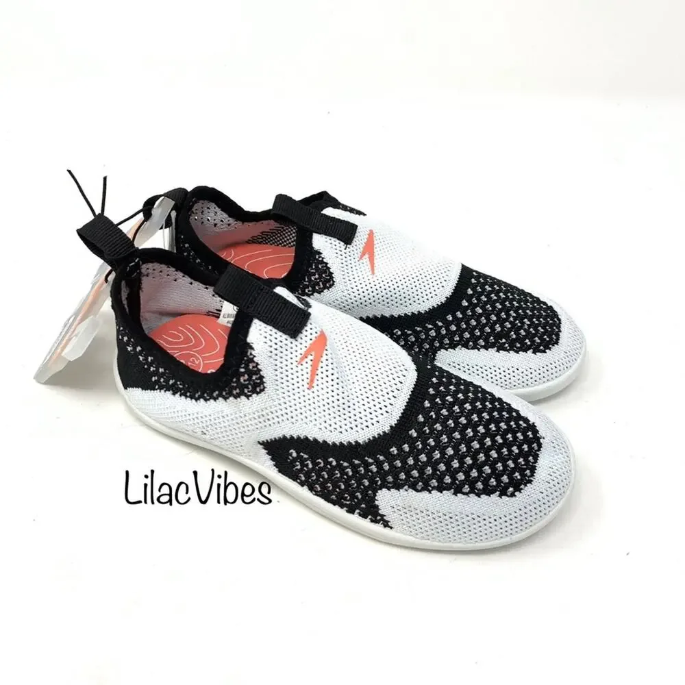 Speedo‎ Surf Strider Water Shoes White Black Small Size 11/12